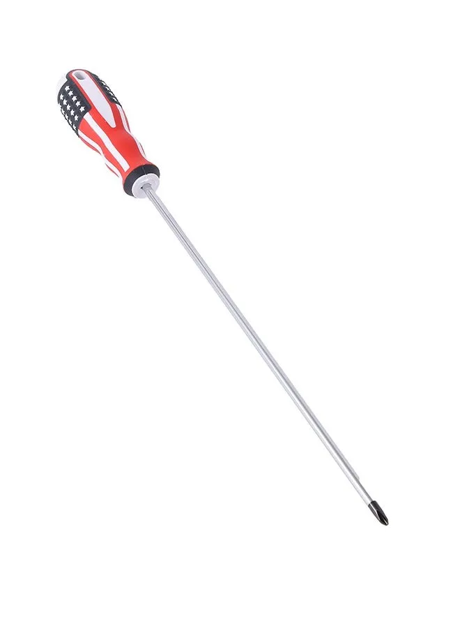 Phillips Head Screwdriver American Flag pattern - 12Inch | Screwdriver tool and Phillips Professional Cushion Grip Screwdriver with High Torque-1