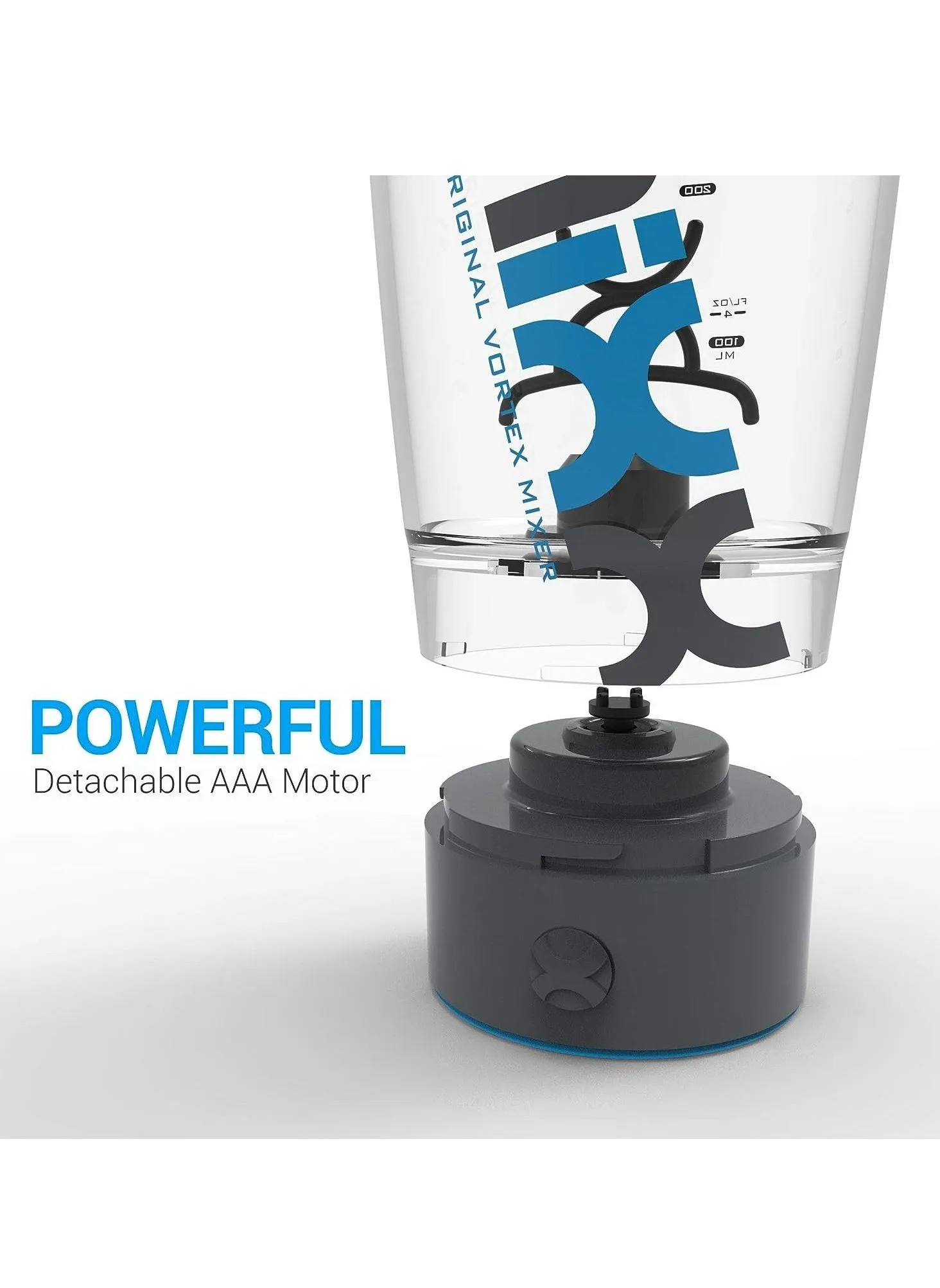 Portable Protein Shaker Bottle with USB Rechargeable BPA Free-2