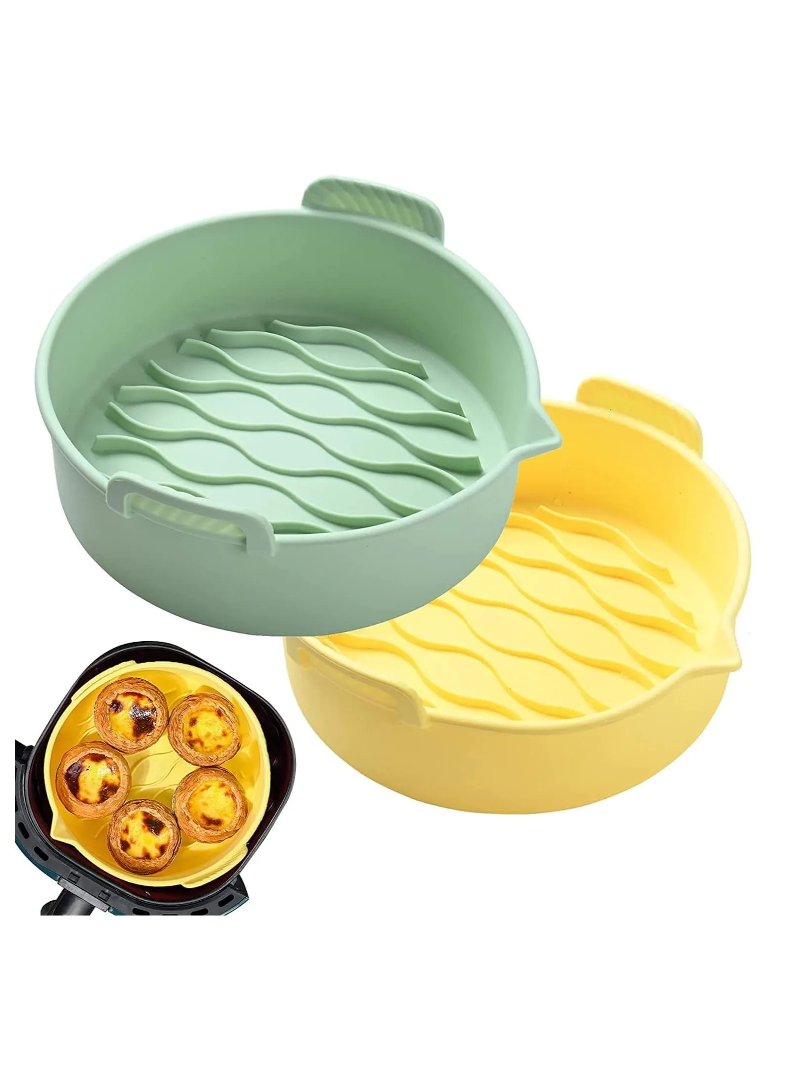 Reusable Silicone Air Fryer Liners, 7.8