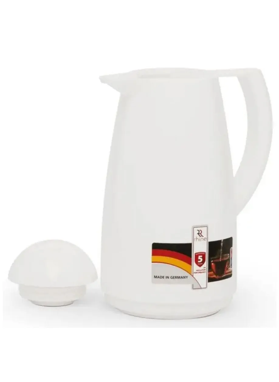 Rhine German thermos white 1 liter-2