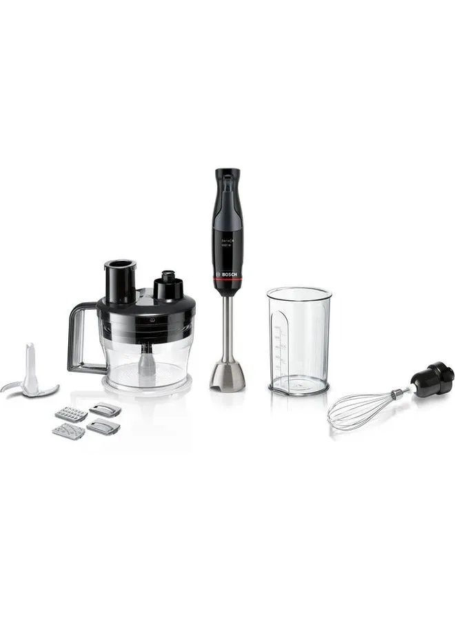 Serie 4 Hand Blender ErgoMaster 1000W 800ml Black MSM4B670GB Black-1