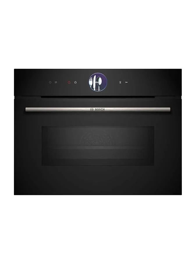 Series 8 Built -In Compact Oven With Microwave Function 60 cm 45 L 3600 W CMG7361B1M Black-1