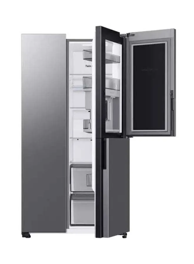 Side By Side Refrigerator 132Cuft Freezer 78Cuft RH69DG803ES9ZA Silver-2