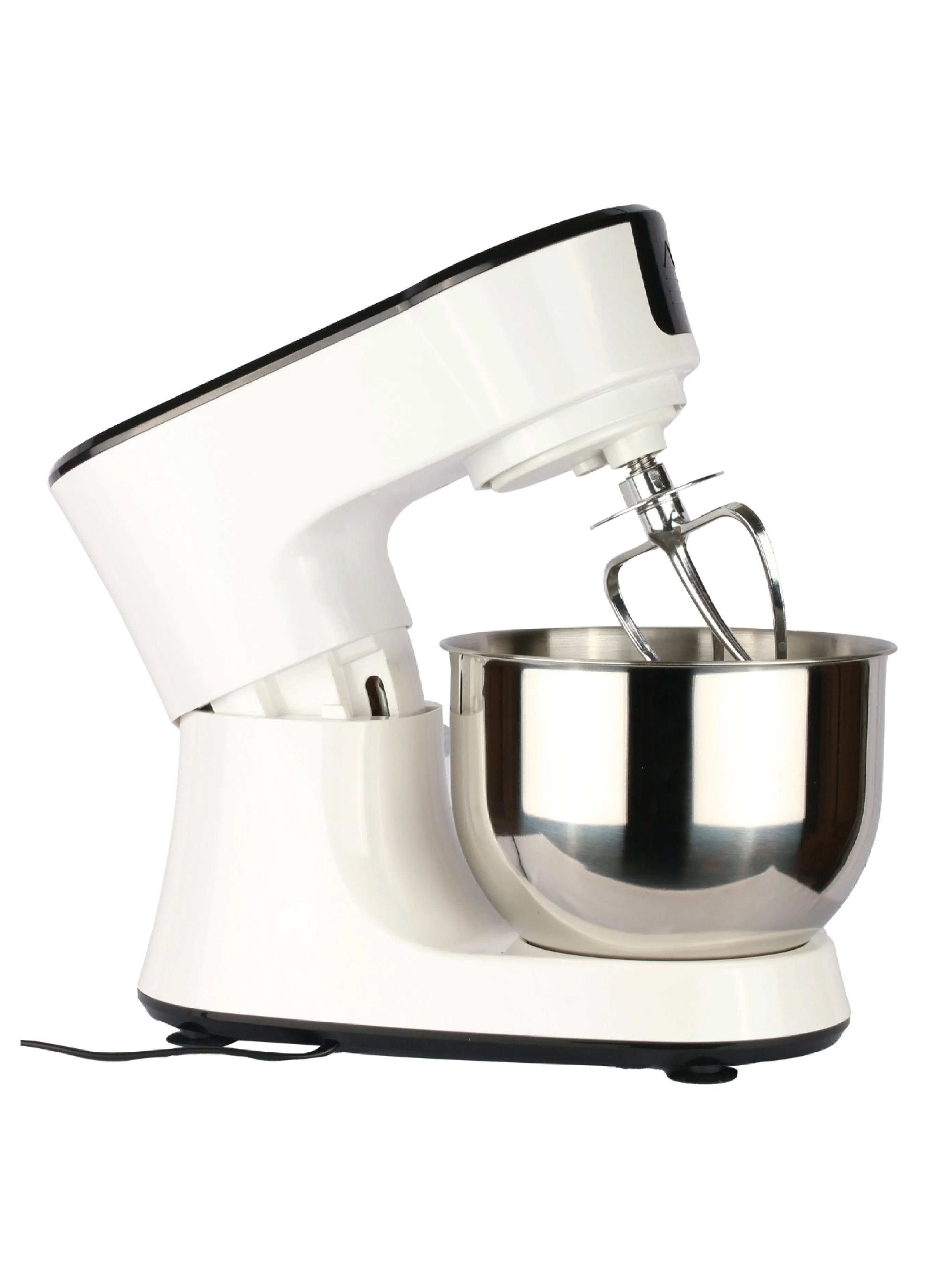 Stand Mixer 4.8L 1000W 6 Speed Pulse Function 3 Aluminum Whisks Stainless Steel Bowl Lid Splash Guard-1