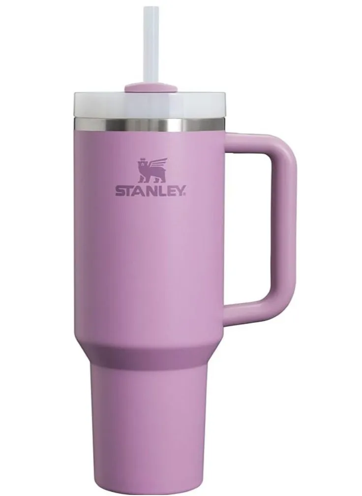 Stanley Quencher H2.0 FlowState Stainless Steel Vacuum Insulated Tumbler with Lid and Straw for Water, Iced Tea or Coffee, Smoothie and More, Purple, 40oz-1