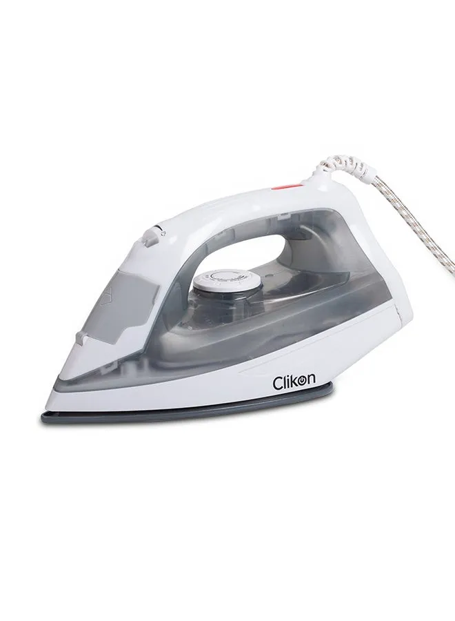 Steam Iron With Ceramic Coating 130 ml 1600 W CK4130 White/Grey-1