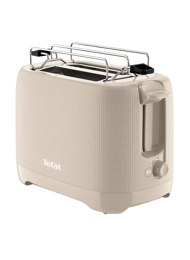 TEFAL Morning 2-Slot Toaster with Bun Warmer for Rolls | 7 Browning Levels | Stop Function | Extra-High Lift | Removable Crumb Tray | Extra-Wide Slots | 850 W TT2M1B27 Fair Grey-1