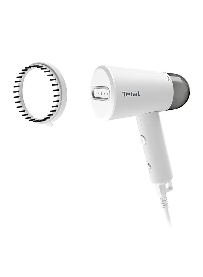 TEFAL Origin Travel Handheld Steamer | Travel-Friendly Foldable Format | Ultra-Compact Design | Reliable Steam Performance | 25-Second Heat-Up Time | Refreshing Steam Power | 70 ml 1200 W DT1020G0 Nube Grey, White-1