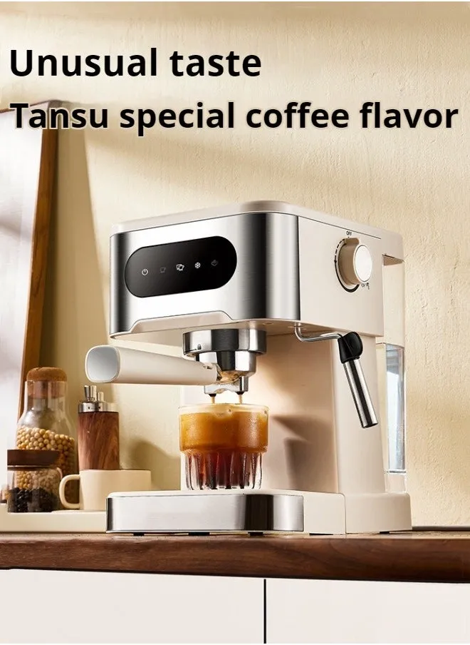 The new important coffee machine provides a small American milk bubble machine semi -automatic coffee machine coffee machine, a multi -function Italian coffee machine-2