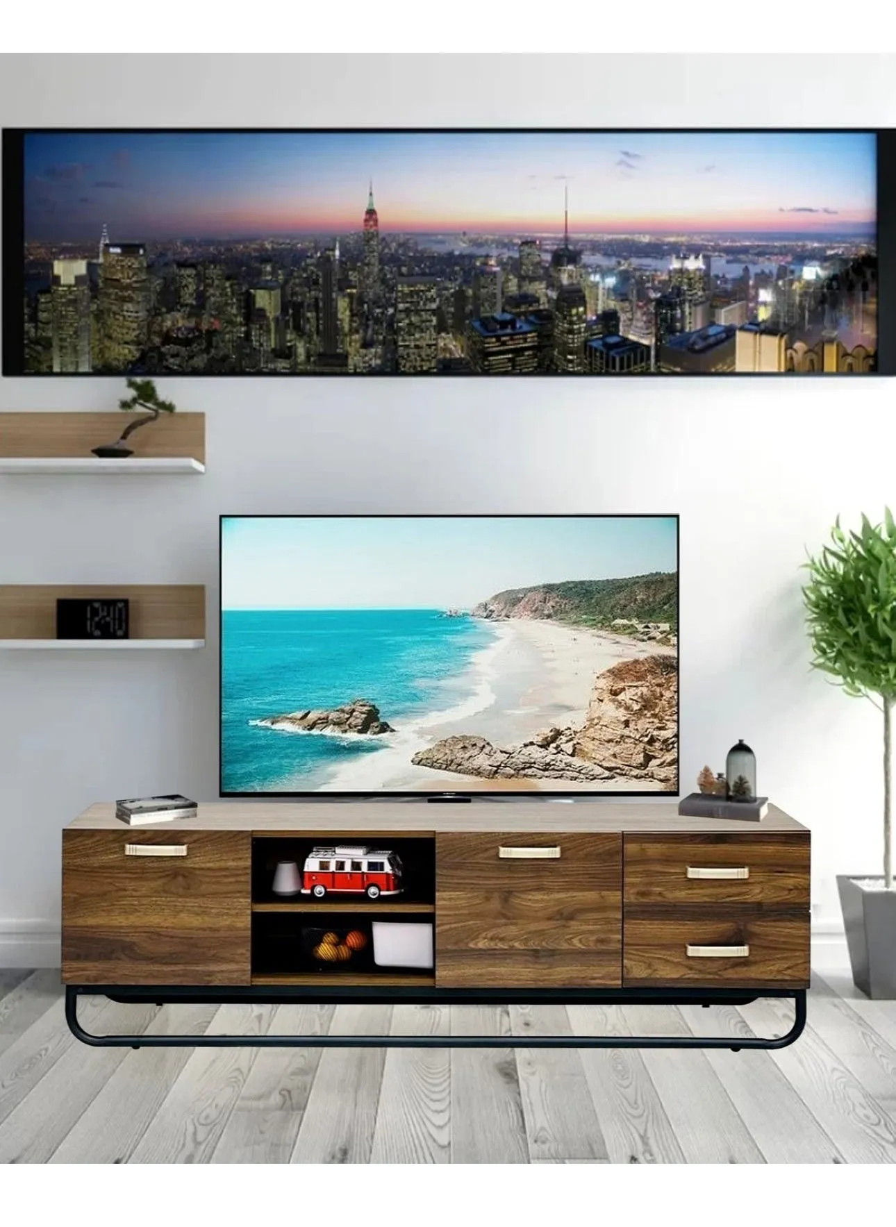 TV unit with elegant design and style 160cm-2