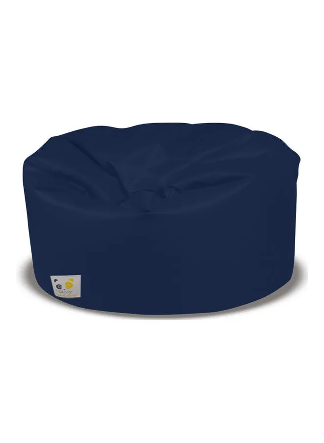 Ultra-Soft Bean Bag Relaxing Chair Blue 100 x 35 x 100cm-1