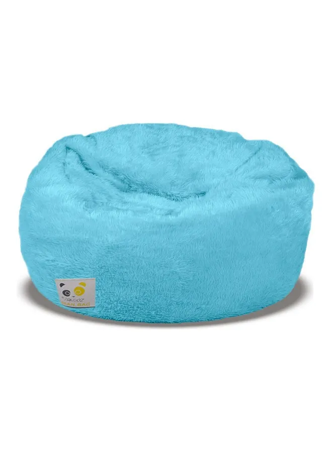 Ultra-Soft Bean Bag Relaxing Chair Blue 120 x 35 x 120cm-1