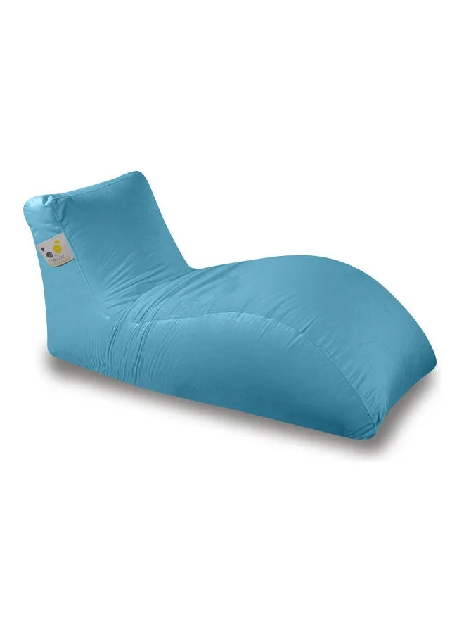 Ultra-Soft Bean Bag Relaxing Chair Blue 135 x 35 x 70cm-1