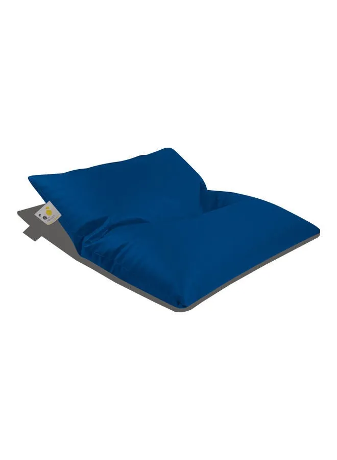 Ultra-Soft Bean Bag Relaxing Chair Blue 140 x 25 x 160cm-1