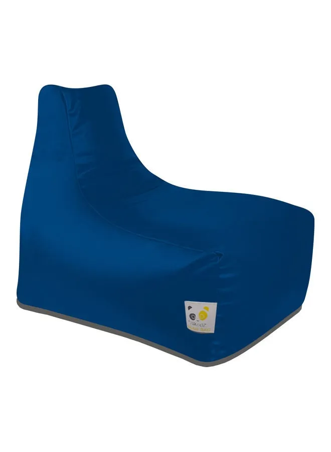 Ultra-Soft Bean Bag Relaxing Chair Blue 90 x 35 x 90cm-1