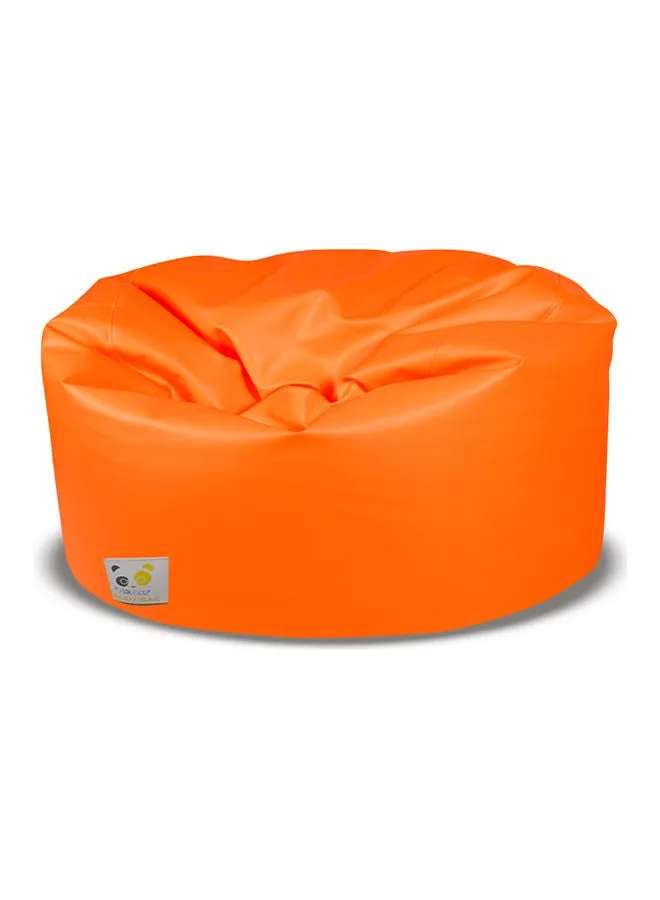 Ultra-Soft Bean Bag Relaxing Chair Orange 120 x 35 x 120cm-1