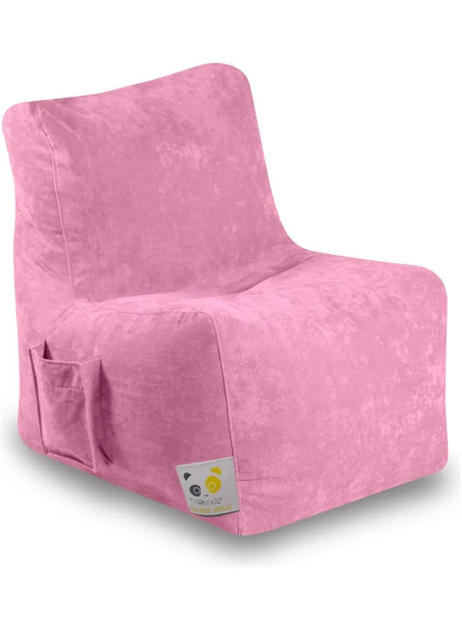 Ultra-Soft Bean Bag Relaxing Chair Pink-1