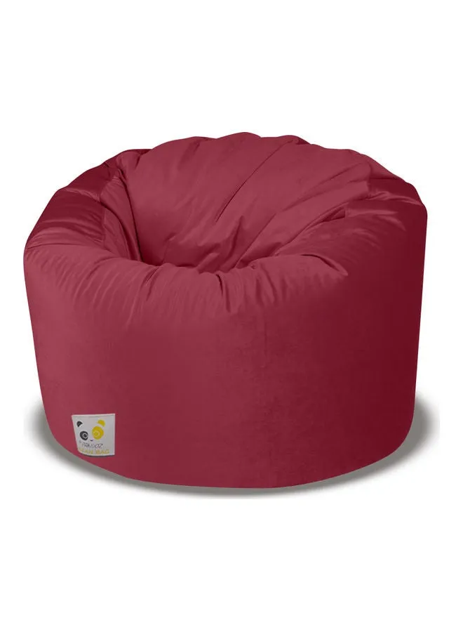 Ultra-Soft Bean Bag Relaxing Chair Red 110 x 35 x 110cm-1