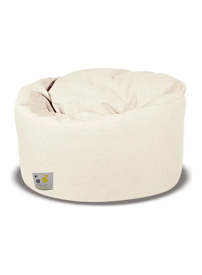 Ultra-Soft Bean Bag Relaxing Chair White-1