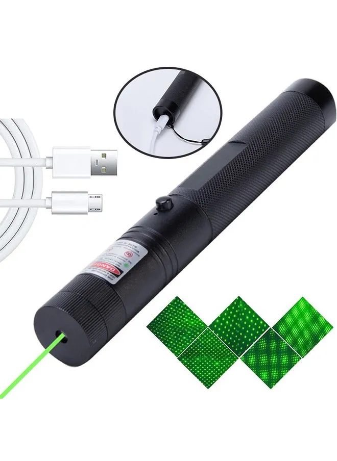 USB Rechargeable Laser Flashlight-1