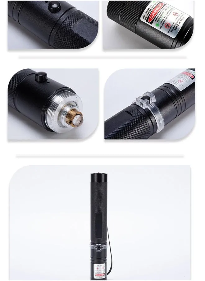 USB Rechargeable Laser Flashlight-2