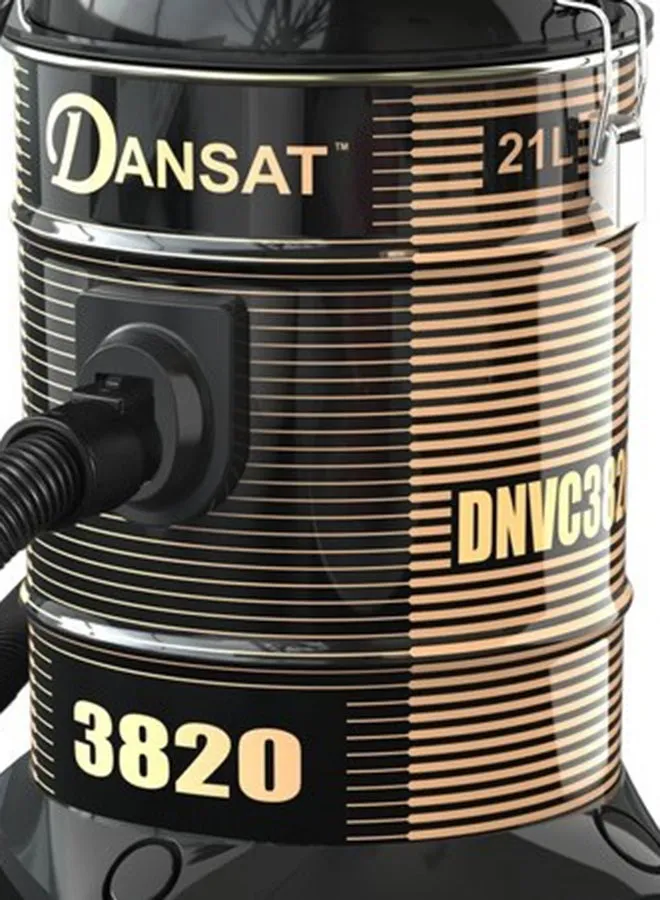 مكنسة كهربائية 21 L 1400 W DNVC3820B بني/أسود-2