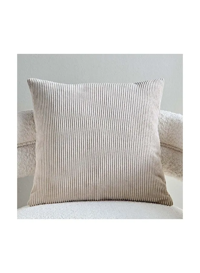 VelvetEase Corduroy Cushion Cover 45 x 45 cm-1