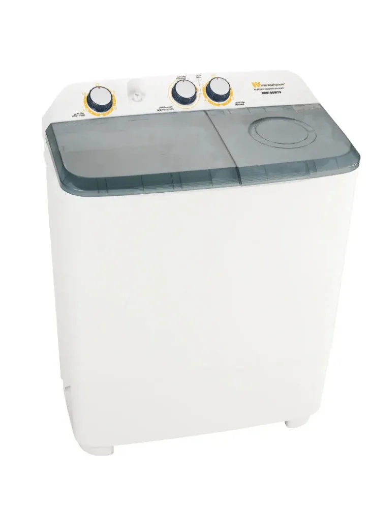 White Westinghouse Twin Tub Washing Machine 7 Kg White-1