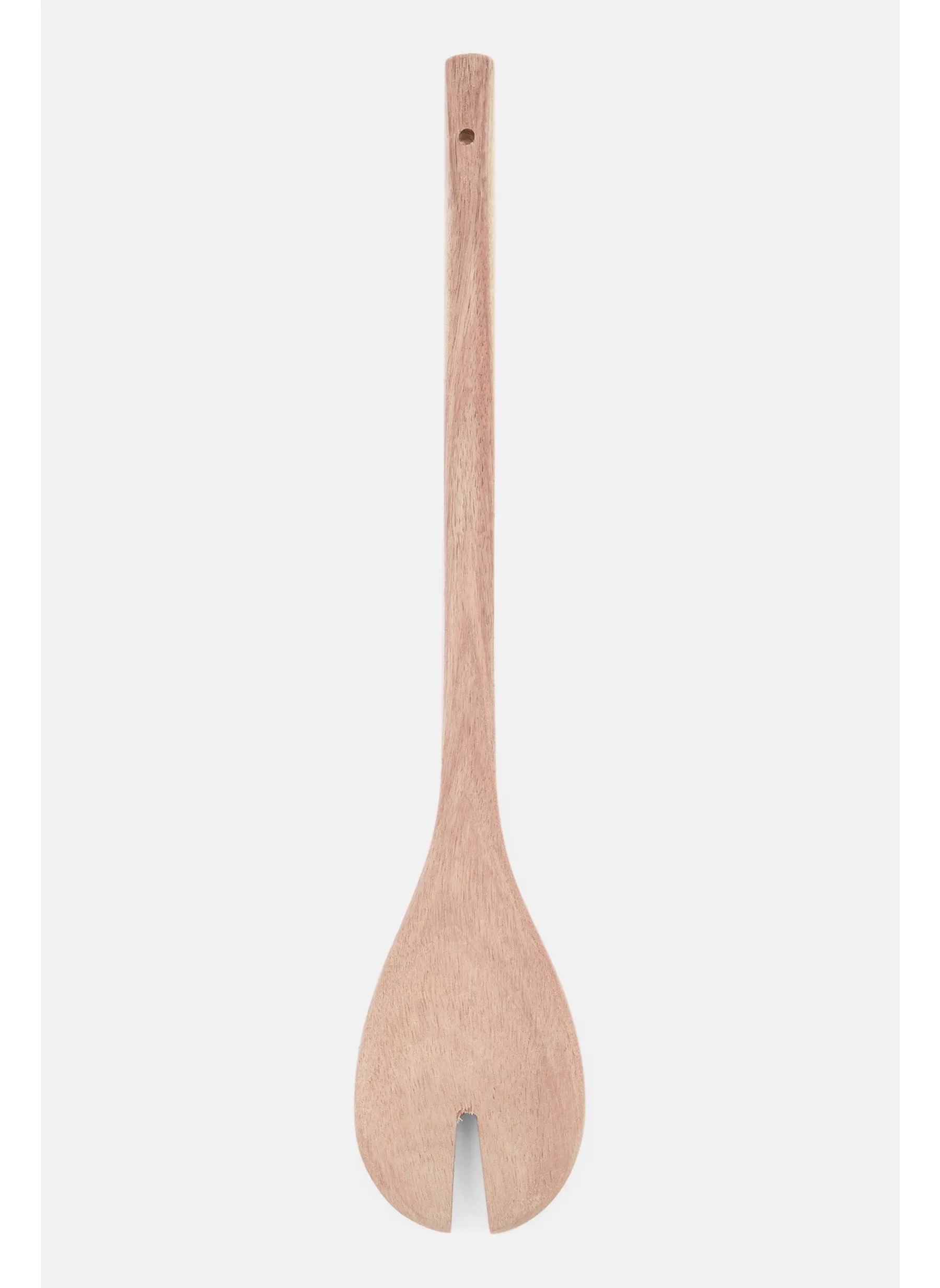 Wooded Fork Salad 33cm, Tan-2